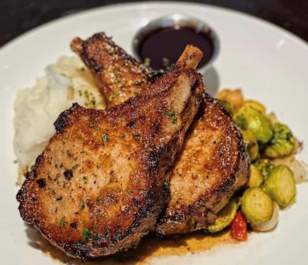 Rotisserie Pork Loin Chop