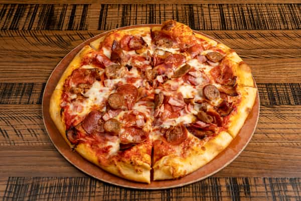The "5" Meat Pizza