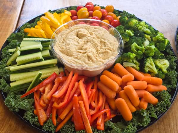 Hummus and Veggie PLatter