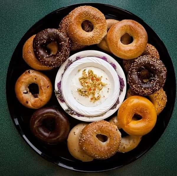 Bagel and Cream Cheese Platter