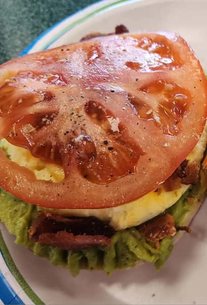 Bacon Avocado Tomato Mash