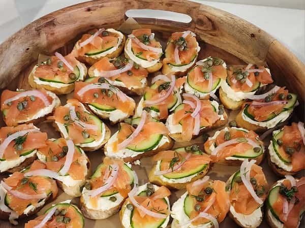 Smoked Salmon Crostini