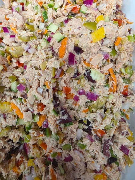 Mediterranean Tuna Salad