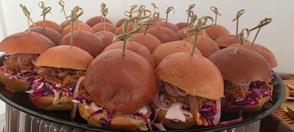 House made BBQ Brisket Sliders