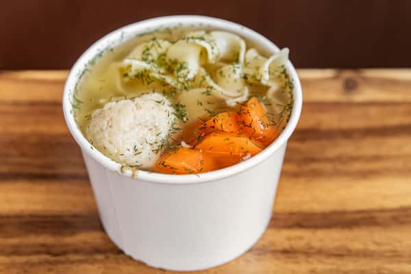 Chicken Noodle with Matzo ball