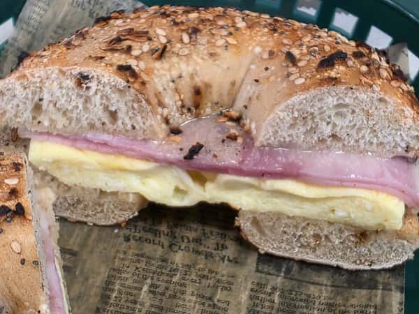 Egg with Ham & Cheese
