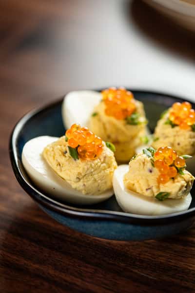 deviled eggs