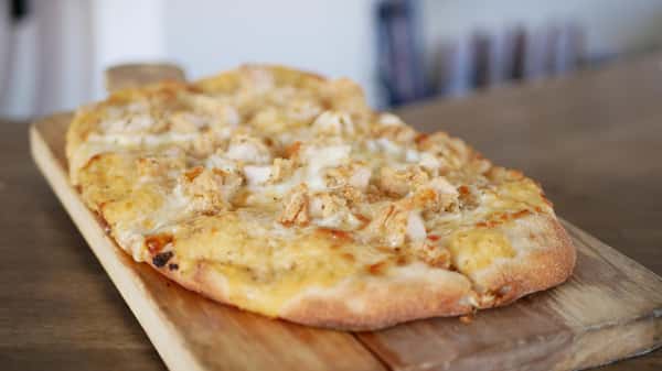 Chicken and Waffle Pizza
