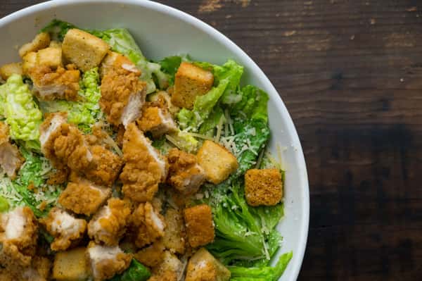 Chicken Caesar Salad (or Wrap)