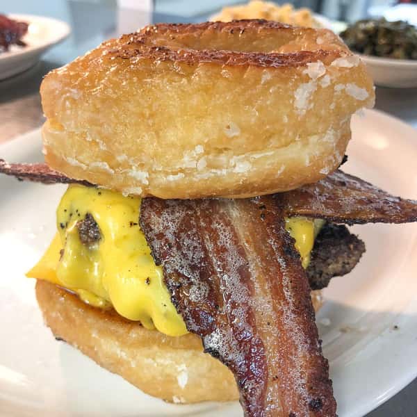 Donut Bacon Burger