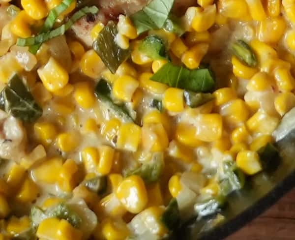 Poblano Creamed Corn