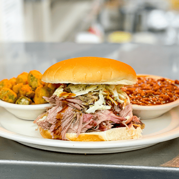Regular Pulled Pork Sandwich