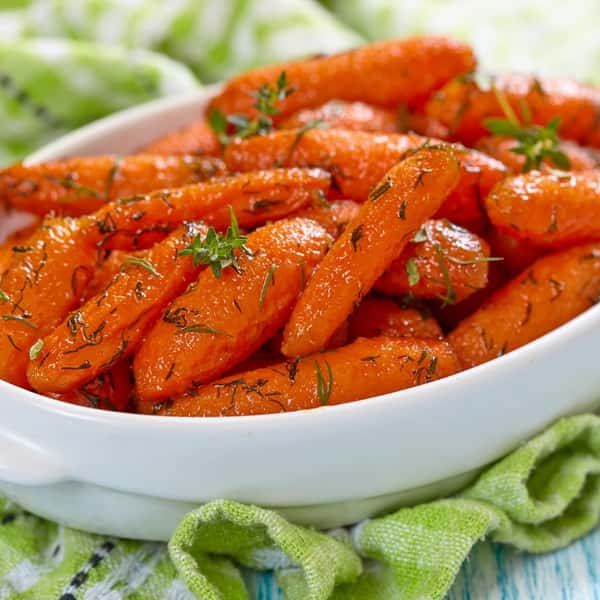Brown Sugar Glazed Carrots