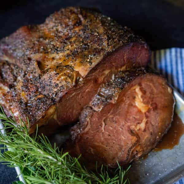 Smoked Prime Rib Four Pounds