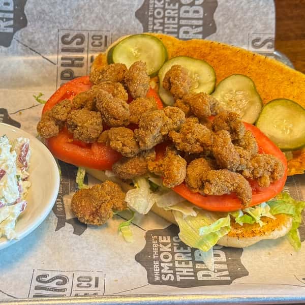 Crawfish Po Boy