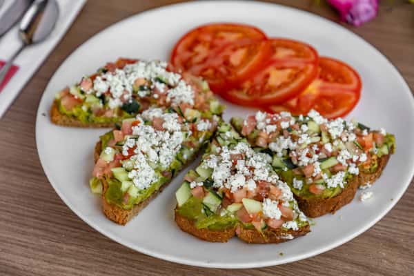 Avocado Toast with Everything Seasoning