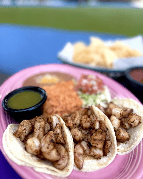 Papa Pepe's Spicy Shrimp Tacos (3)