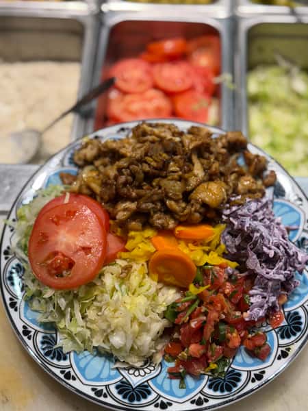 Food on a plate