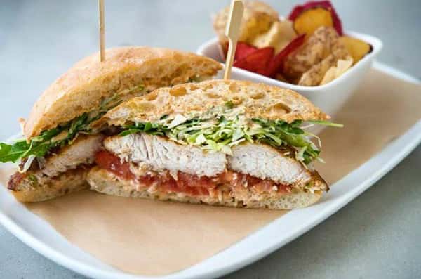 GRILLED MAHI MAHI SANDWICH