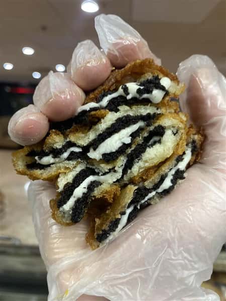 Double-Stuffed Fried Oreos