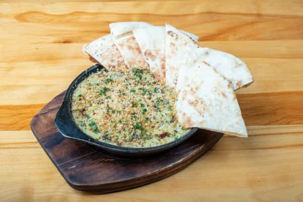 Spinach & Artichoke Dip served with Pita