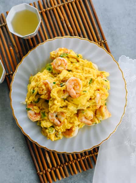 Scrambled Egg with Shrimp