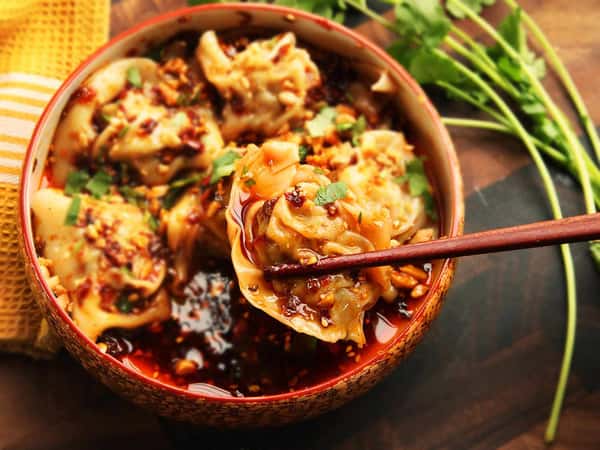 Spicy Chilli Wontons