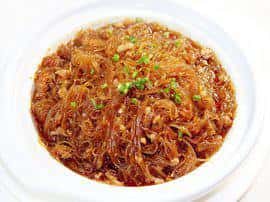 Stir-Fried Glass Noodles with Minced Pork