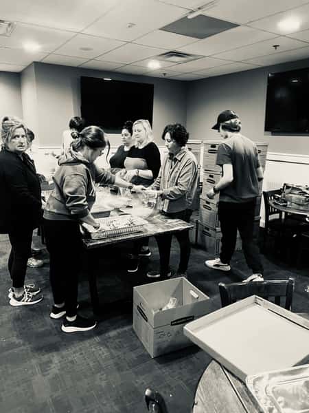 Thanksgiving prep work