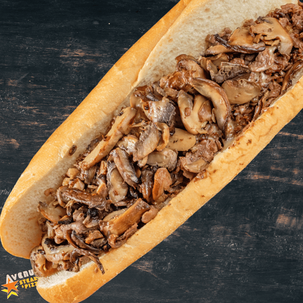 Mushroom Cheesesteak