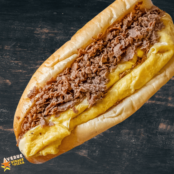 Steak Egg & Cheese Sandwich (Large Only)