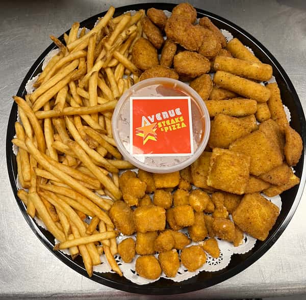 appetizer mixer tray