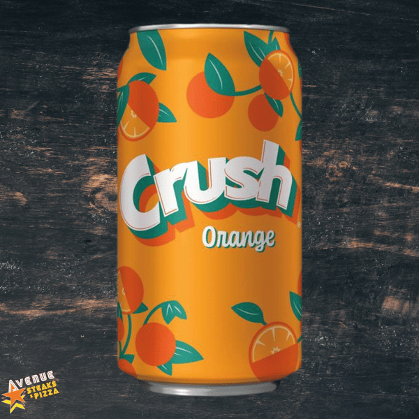 Can Of Orange Soda