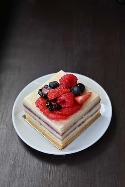 Triple Layered Berry Cake  