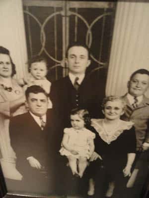 Old black and white image.