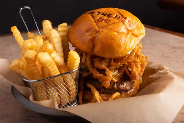 maple Bourbon Bacon Burger