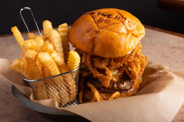 Maple Bourbon Bacon Burger