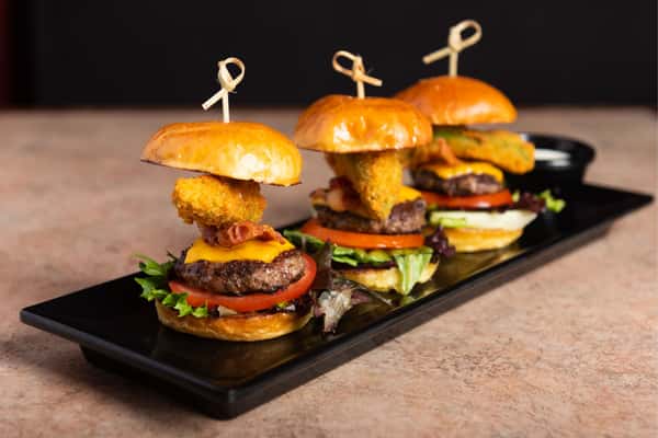 Fried Avo 'N Bacon Slider