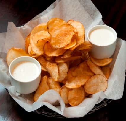 Freshly-Fried Potato Chips