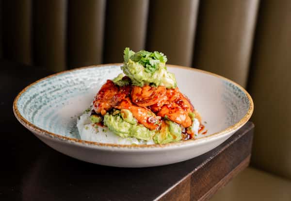 Honey Lime Chicken & Avocado Bowl