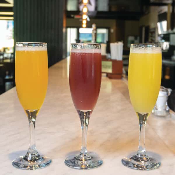 Flavored Mimosas