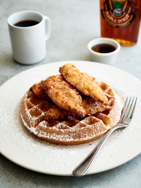 Southern-Style Fried Chicken and Waffles