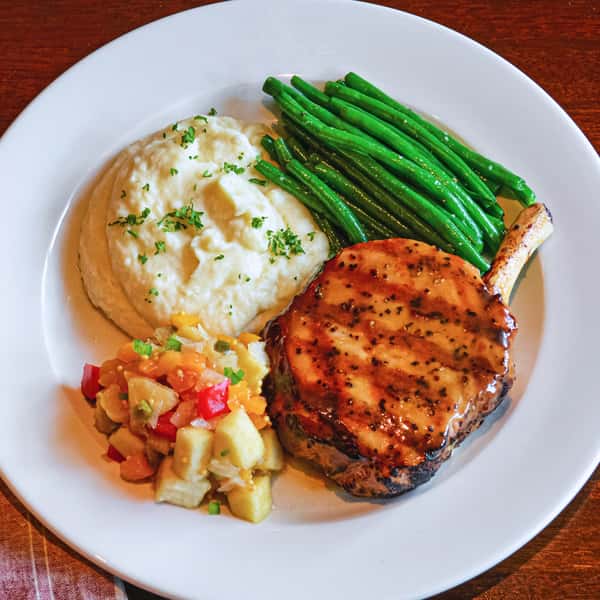 Maple Glazed Pork Chop