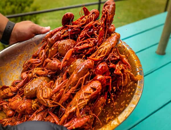 Crawfish to go