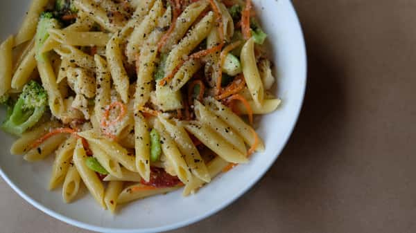 Cacio e Pepe Primavera & Shrimp