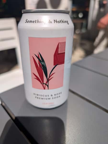 Hibiscus and Rose Slightly Carbonated Drink