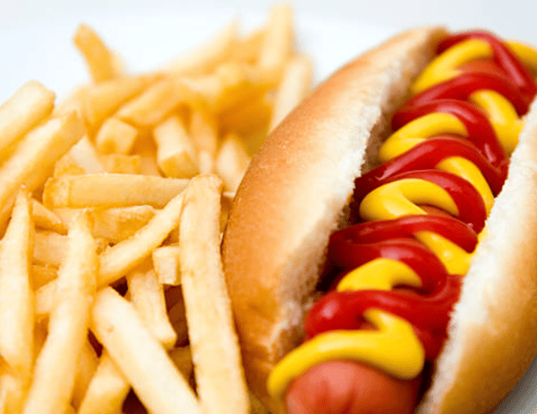 Hotdog & French Fries