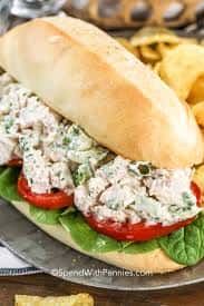 Chicken Salad Hoagie