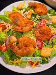 Fried Shrimp Salad