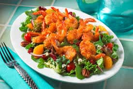 Fried Shrimp Salad